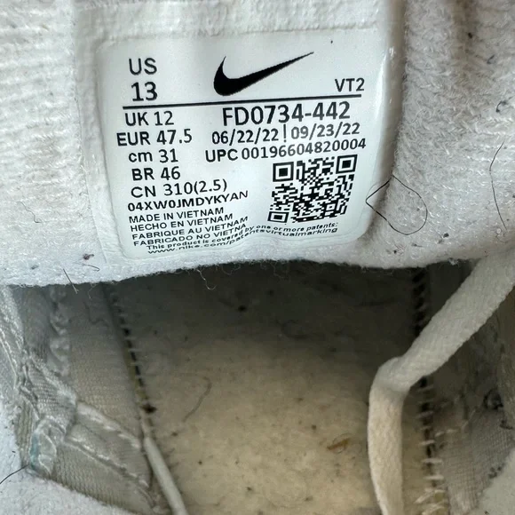 Nike Air Max 90 Ocean Bliss Blue Chill Men’s Size 13 Sneakers - Picture 12 of 12